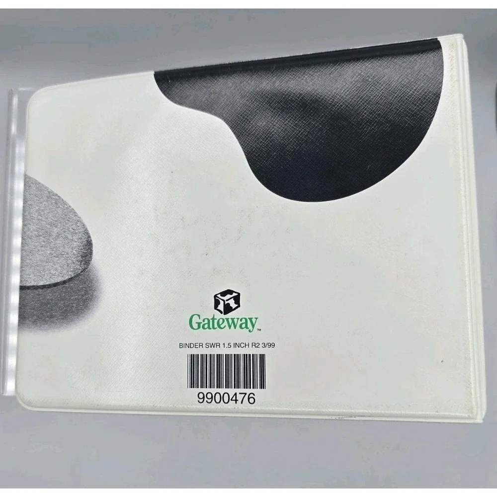 Gateway Software Storage Binder CD Holder,‎ Original Vintage, Binder Only